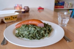 Boerenkoolstamppot met rookworst of vegetarische rookworst